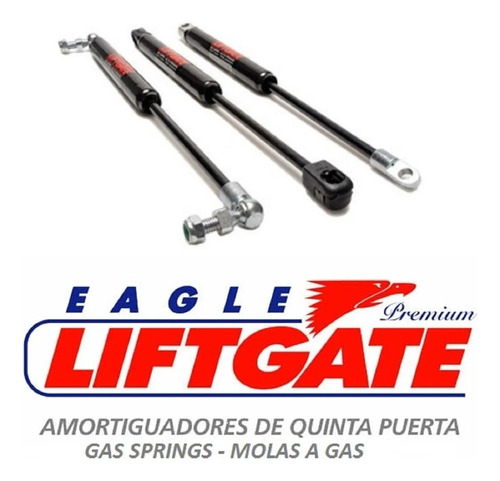 Kit X2 Equilibrador Amortiguador Porton Trasero Sandero
