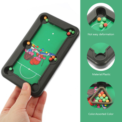 Juego De Minimesa De Billar De 4 Juegos Para Niños Y Adultos