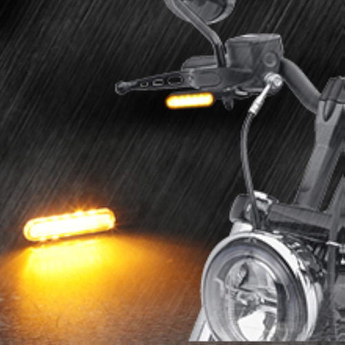 Un Par De Moto Conversión Led Luces De Marcha Intermitentes