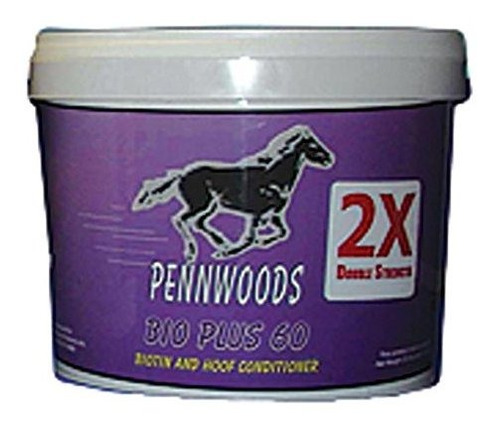 Suplemento Equino Pennwoods 2x Bio Plus 60, 4 Lb.