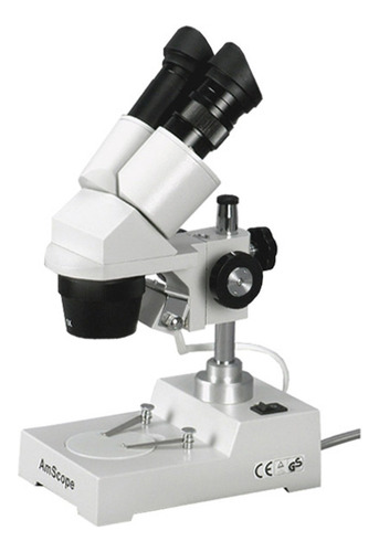 Amscope Microscopio Estéreo Binocular Se303-pz, Oculares W.