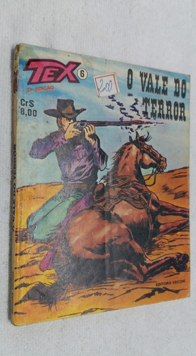 Tex Nº 6, O Vale Do Terror Editora Vecchi, 2ª Edição