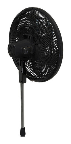 Imagen 3 de 4 de Ventilador de pie Moulinex VE4081B2 negro con 6 palas, 20" de diámetro 220 V
