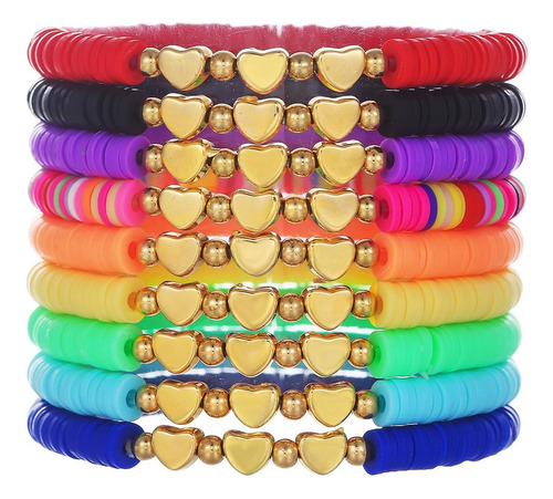 Braceletas Preppy De Joyería Hechas Para Mujer