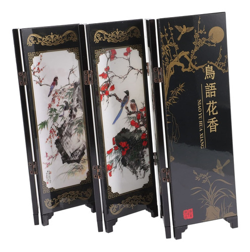 1 Juego Decoracion Pantalla Chinoiserie Regalo Panel