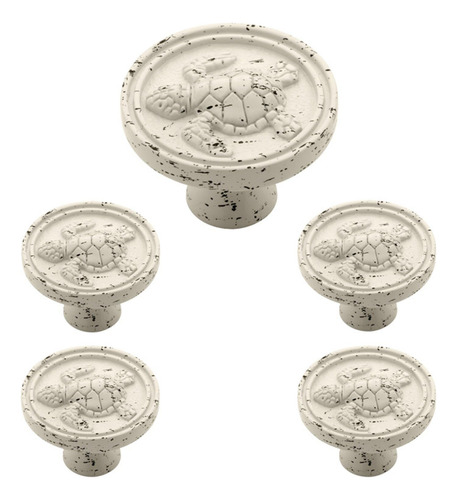 Franklin Brass Seaside Cottage Turtle (5 Paquetes) Perillas