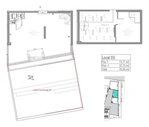 Arriendo Local Comercial 73,11 M2 Nivel Calle + Bodega De 22