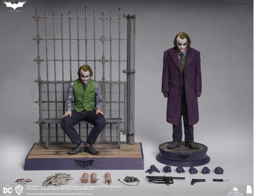 Imagen 2 de 3 de Inart Joker Deluxe Cabello Real Rooted No Hot Toys Fpx