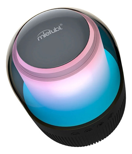 Pack De 2 Bocinas Bluetooth Sonido Envolvente 360° Y Lámpara