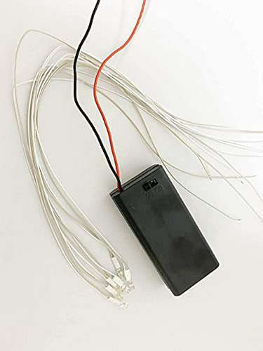 Pack Baterías Aaa Con Cables De Luz