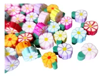 Comprar 20 Fimos Flor Florcitas Artesanias Bijouterie Souvenirs