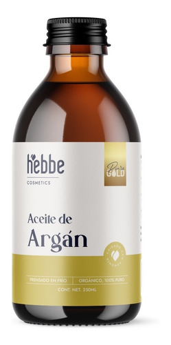 Aceite De Argan Puro Organico Para Piel Cabello 250 Ml