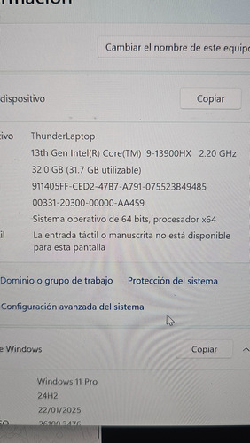 Portátil Gamer Rtx4070 I9 13900hx Thunderobot Zero Ddr5 32g Blanco (Usado)
