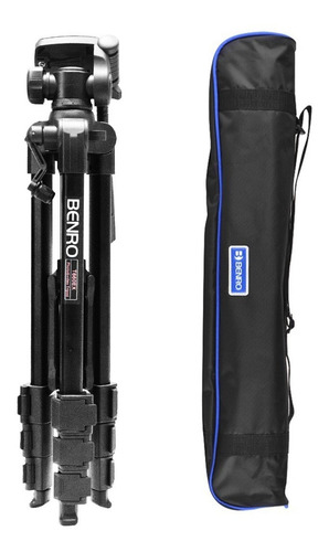 Imagen 9 de 10 de Tripode P/ Camaras Y Celulares Benro T660ex 145cm+ Adap Celu
