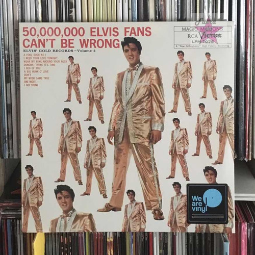 Vinilo Elvis Presley 50.000.000 Elvis Fans Cant Be Wrong.