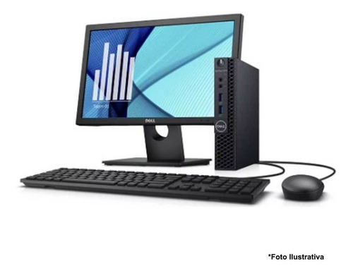 Computador Dell Mini 3020 Core I5 8gb Ssd 120gb Monitor 22