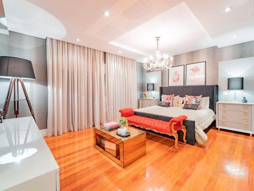 Imagem 20 de 30 de 18 Do Forte Residencial. Casa De Condomínio À Venda, 597 M², Fino Acabamento, Varanda Gourmet, Piscina, 5 Suítes E 4 Vagas. - Ca0604