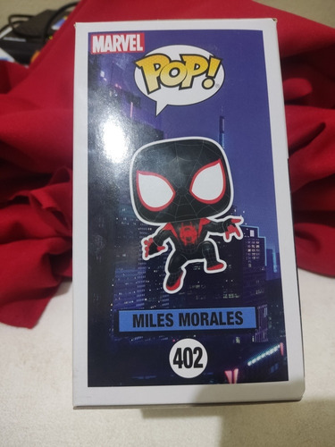 Miles Morales Funko Pop 402 Sticker Special Edition Original