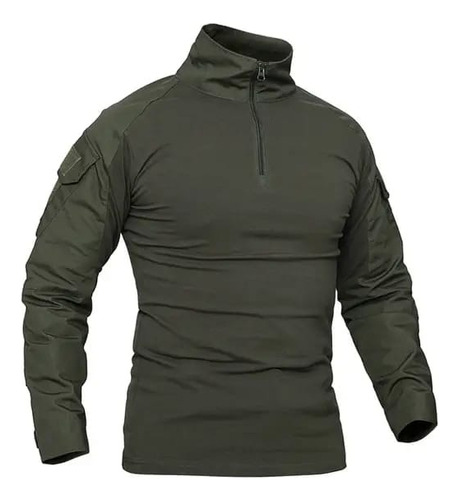 Polera Tactica Combat Shirt Estilo Militar Airsoft