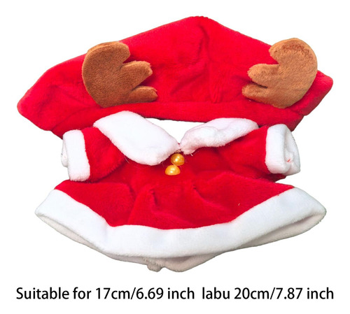 Ropa Para Muñecas De Peluche, Disfraces De Vestido Rojo