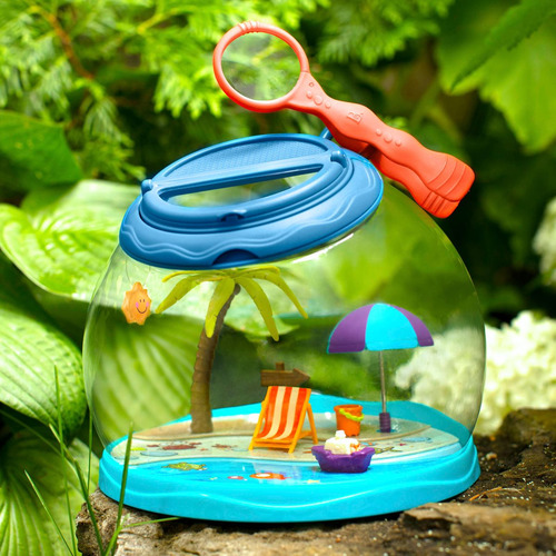 Juego Observatorio Visor Insectos Lupa Tiki Retreat Battat
