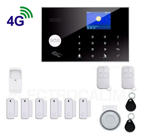 Sistema De Alarma Para Casa Inalambrica Gsm Y Wifi