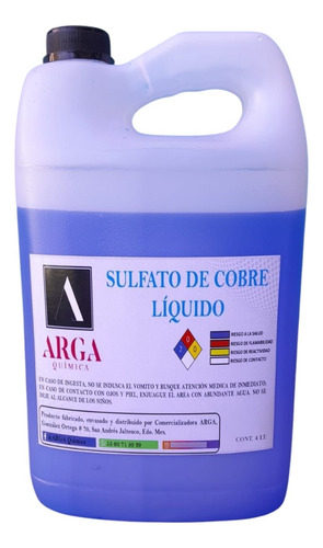 Sulfato De Cobre Líquido 4kg