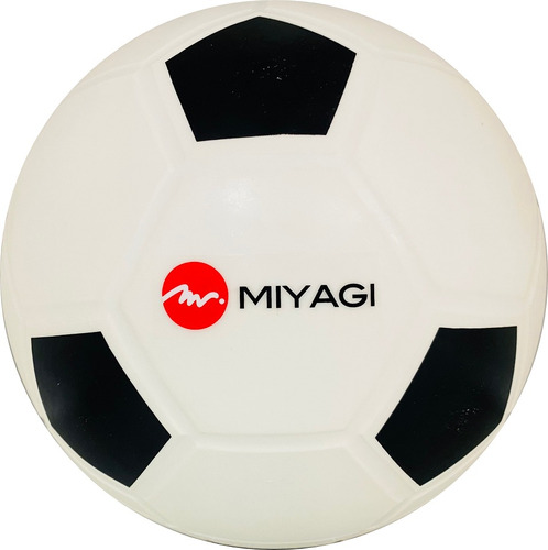 Pelota De Caucho Futbol Miyagi Fundamentación 280gr