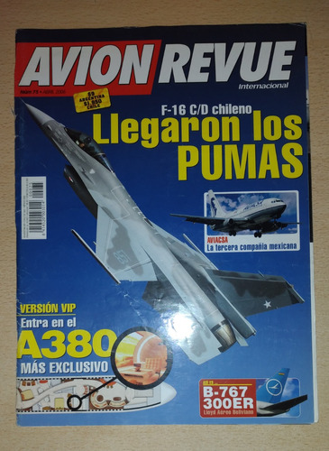 Revista Avion Revue Internacional N°75 Abril De 2006