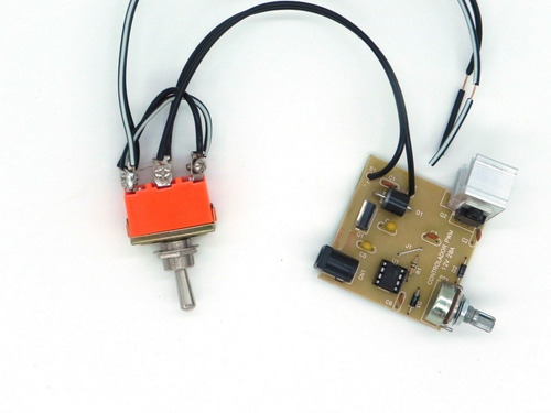 Controlador De Velocidade E Inversão Giro Do Motor 12v 20a