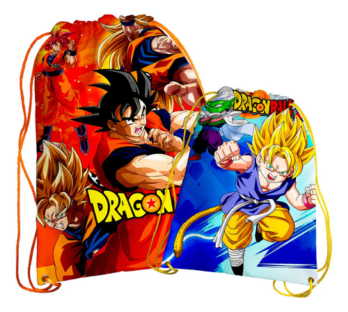 Morral Dulcero Personalizados Recuerdos Dragon Ball Z 35 Pz