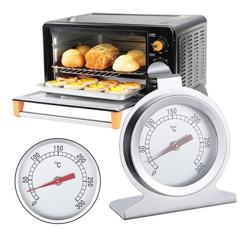 Termometro / Pirometro Para Horno 0° A 300°c, Cocina