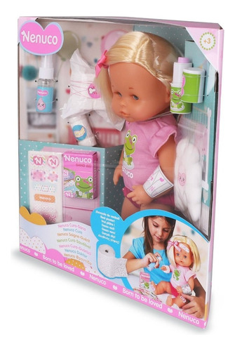 Muñeca Bebé Nenuco Cura Sana