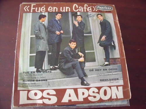 Ep Los Apson, Fue En Un Cafe (Usado)