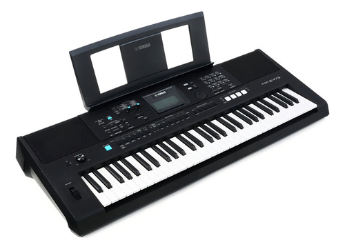 Teclado Sensitivo De 61 Teclas Yamaha Psre473 Color Negro