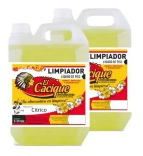 Desodorante Piso Citrico X5lts Cacique,packx2u(cod. 2290)