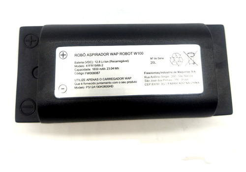 Bateria Para Robô Aspirador Mondial Fast Clean Easy Rb08