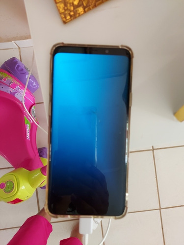 Celular Samsung S9 Plus 128g 6g Ram. Usado. Tela Trincada.