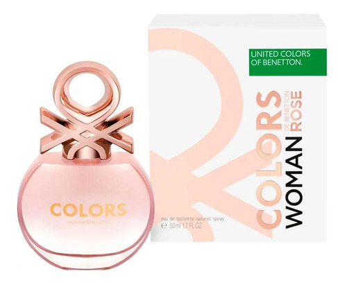 Benetton Colors Woman Rose Feminino Eau De Toilette 80ml