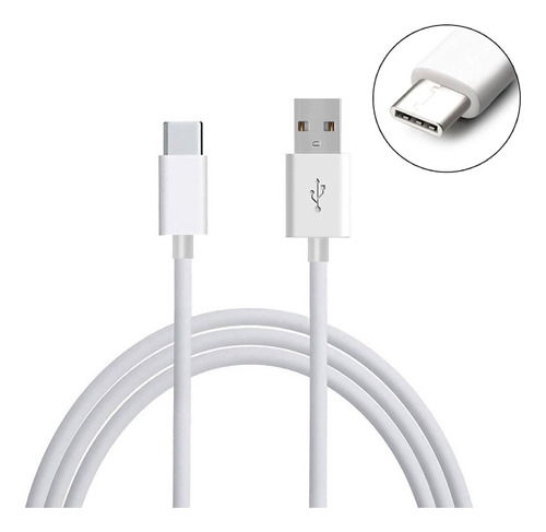 Cable Usb C A Usb 1 Mt Compatible Con iPhone 15 Car Play