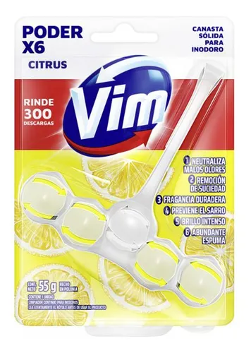 Vim Canasta Poder X5 Citrus 55gr X 1un