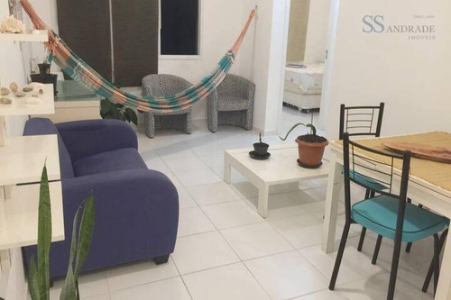 Apartamento Á 700m Da Orla Da Praia Martin De Sá - Ap0179
