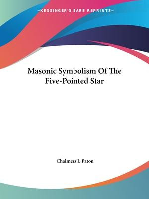 Libro Masonic Symbolism Of The Five-pointed Star - Chalme...