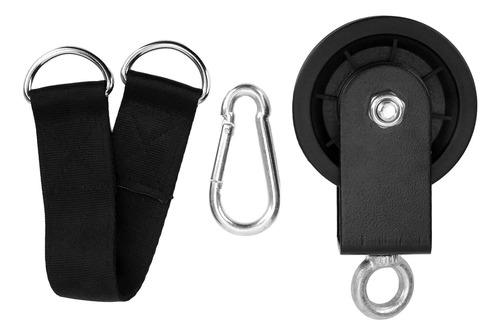 Cable Pulley System 360° Rotatable Silent Design 350lb Load
