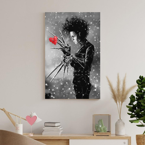 Edward Scissorhands Movie Classic Fantasy Canvas Art Poster