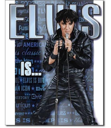 Anuncio Poster Lamina Cartel Elvis Es