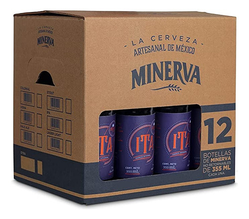 Imagen 1 de 4 de Cerveza Minerva Linea Maestra Ita 12 Pack 355m