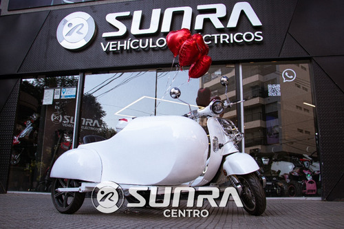 Imagen 12 de 21 de Moto Electrica Vintage + Sidecar / Unico En Sunra Centro / A