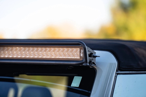 Imagen 6 de 10 de Base Montaje Bracket De Barra Led Dv8 Off Road Ford Bronco