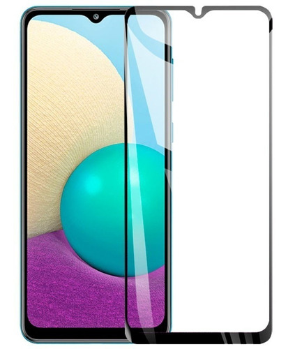 Vidrio Templado Full Cover Especifico Samsung Galaxy A02